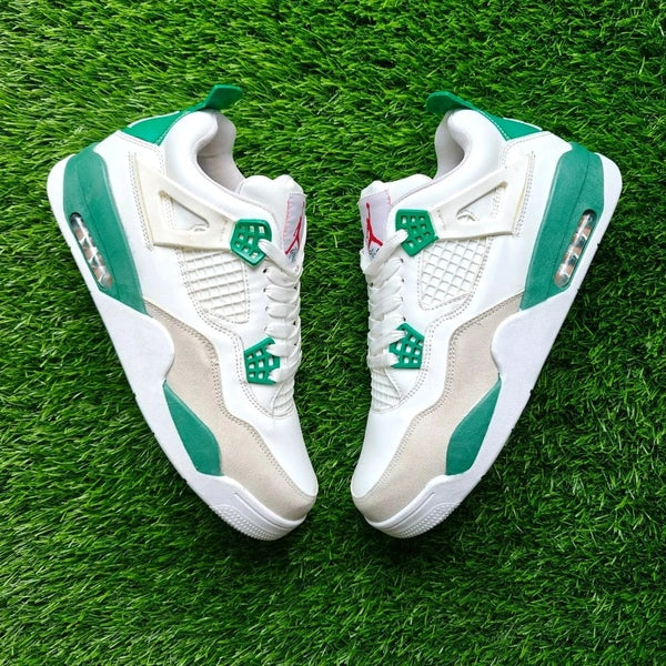 Retro 4 "White Green"
